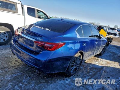 Trzecie zdjęcie samochodu z tyłu: 2020 INFINITI Q50 RED SPORT 400 VIN:JN1FV7AR6LM660626 - miniatura