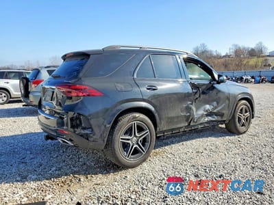 Trzecie zdjęcie samochodu z tyłu: 2024 MERCEDES-BENZ GLE 450 4MATIC VIN:4JGFB5KB9RB044396 - miniatura