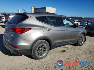 Trzecie zdjęcie samochodu z tyłu: 2018 HYUNDAI SANTA FE SPORT 2.4L VIN:5XYZT3LB5JG569516 - miniatura
