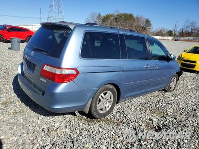 Trzecie zdjęcie samochodu z tyłu: 2006 HONDA ODYSSEY EX VIN:5FNRL38496B092193 - miniatura
