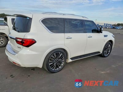 Trzecie zdjęcie samochodu z tyłu: 2019 INFINITI QX80 LUXE VIN:JN8AZ2NF6K9686244 - miniatura