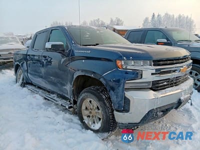 Czwarte zdjęcie samochodu z boku: 2019 CHEVROLET SILVERADO K1500 LT VIN:3GCUYDED2KG208277 - miniatura