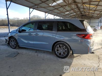 Drugie zdjęcie samochodu z przodu: 2025 HONDA ODYSSEY TOURING VIN:5FNRL6H85SB029719 - miniatura
