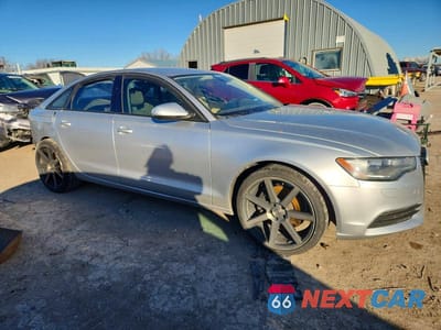 Czwarte zdjęcie samochodu z boku: 2014 AUDI A6 PREMIUM PLUS VIN:WAUGFAFCXEN027721 - miniatura