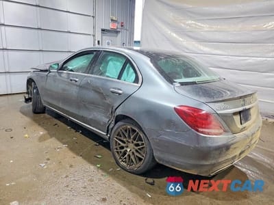 Drugie zdjęcie samochodu z przodu: 2017 MERCEDES-BENZ C 300 4MATIC VIN:55SWF4KB5HU202567 - miniatura
