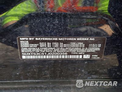 Zdjęcie 13 z 14 samochodu: 2018 BMW X3 XDRIVEM40I VIN:5UXTS3C51J0Z00356 - miniatura