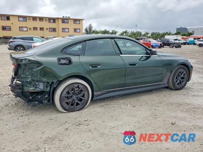 Trzecie zdjęcie samochodu z tyłu: 2024 BMW I4 EDRIVE 35 VIN:WBY43AW05RFS39056 - miniatura