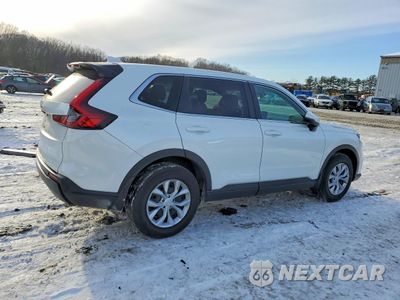 Trzecie zdjęcie samochodu z tyłu: 2025 HONDA CR-V LX VIN:7FARS4H20SE002628 - miniatura