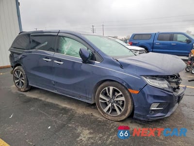 Czwarte zdjęcie samochodu z boku: 2019 HONDA ODYSSEY ELITE VIN:5FNRL6H92KB074495 - miniatura
