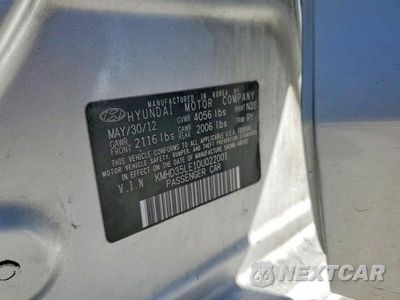 Zdjęcie 12 z 12 samochodu: 2013 HYUNDAI ELANTRA GT VIN:KMHD35LE1DU022001 - miniatura