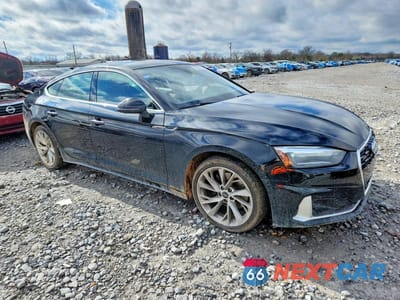 Czwarte zdjęcie samochodu z boku: 2022 AUDI A5 PREMIUM 40 VIN:WAUABCF56NA006354 - miniatura