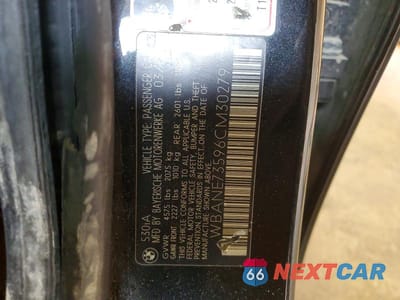 Zdjęcie 13 z 13 samochodu: 2006 BMW 530 I VIN:WBANE73596CM30279 - miniatura