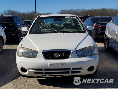 Piąte zdjęcie samochodu w środku: 2001 HYUNDAI ELANTRA GLS VIN:KMHDN45D21U185325 - miniatura