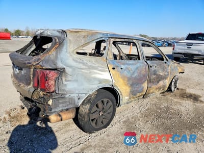 Trzecie zdjęcie samochodu z tyłu: 2021 KIA SORENTO S VIN:5XYRL4LC6MG022063 - miniatura