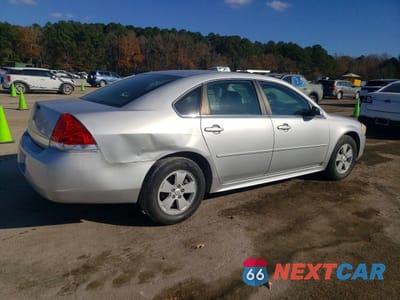 Trzecie zdjęcie samochodu z tyłu: 2011 CHEVROLET IMPALA LS VIN:2G1WF5EK7B1176513 - miniatura