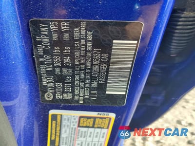 Zdjęcie 12 z 12 samochodu: 2024 HYUNDAI ELANTRA SE VIN:KMHLL4DG8RU656371 - miniatura