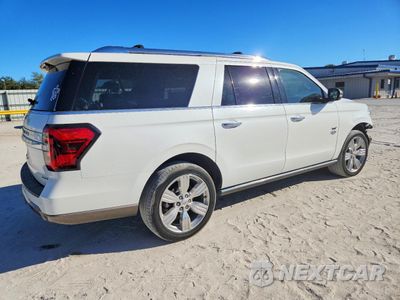 Trzecie zdjęcie samochodu z tyłu: 2022 FORD EXPEDITION MAX KING RANCH VIN:1FMJK1PT3NEA54743 - miniatura