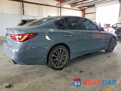 Trzecie zdjęcie samochodu z tyłu: 2021 INFINITI Q50 RED SPORT 400 VIN:JN1FV7DR7MM881004 - miniatura