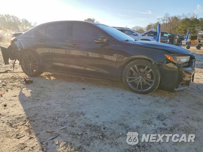 Czwarte zdjęcie samochodu z boku: 2020 ACURA TLX TECHNOLOGY VIN:19UUB2F64LA005477 - miniatura