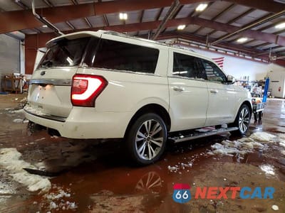 Trzecie zdjęcie samochodu z tyłu: 2021 FORD EXPEDITION MAX PLATINUM VIN:1FMJK1MT9MEA05694 - miniatura
