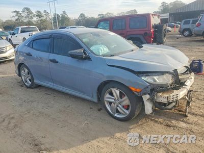 Czwarte zdjęcie samochodu z boku: 2019 HONDA CIVIC LX VIN:SHHFK7H35KU228123 - miniatura
