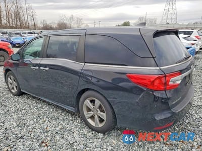 Drugie zdjęcie samochodu z przodu: 2019 HONDA ODYSSEY EXL VIN:5FNRL6H79KB097805 - miniatura