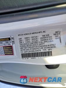 Zdjęcie 13 z 13 samochodu: 2021 ACURA RDX VIN:5J8TC2H33ML004578 - miniatura