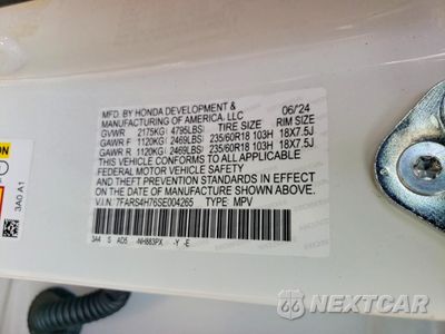 Zdjęcie 13 z 14 samochodu: 2025 HONDA CR-V EXL VIN:7FARS4H76SE004265 - miniatura