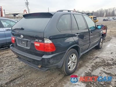 Trzecie zdjęcie samochodu z tyłu: 2006 BMW X5 3.0I VIN:5UXFA13556LY38311 - miniatura
