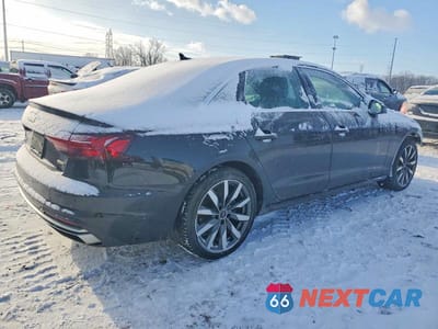 Trzecie zdjęcie samochodu z tyłu: 2021 AUDI A4 PREMIUM 40 VIN:WAUABAF40MA043796 - miniatura