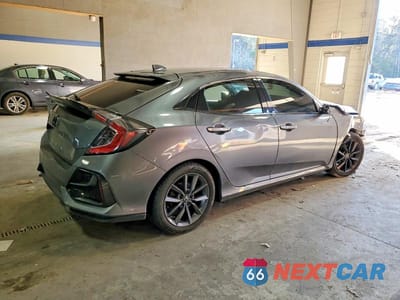 Trzecie zdjęcie samochodu z tyłu: 2020 HONDA CIVIC EX VIN:SHHFK7H61LU405410 - miniatura