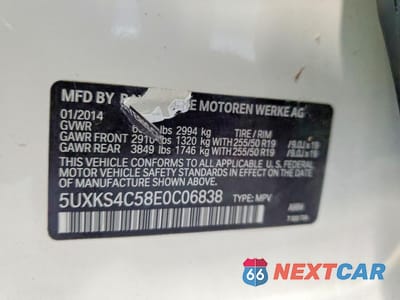 Zdjęcie 13 z 13 samochodu: 2014 BMW X5 XDRIVE35D VIN:5UXKS4C58E0C06838 - miniatura