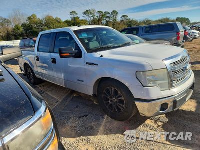 Czwarte zdjęcie samochodu z boku: 2014 FORD F150 SUPERCREW VIN:1FTFW1CT8EKG54745 - miniatura