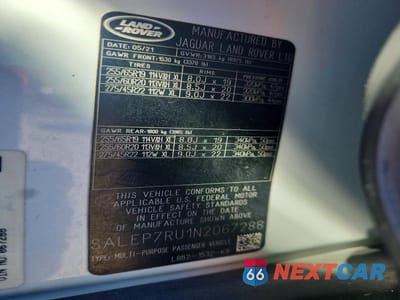 Zdjęcie 12 z 12 samochodu: 2022 LAND ROVER DEFENDER 110 SE VIN:SALEP7RU1N2067288 - miniatura