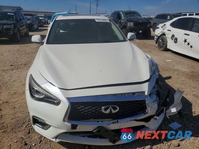 Piąte zdjęcie samochodu w środku: 2018 INFINITY Q50 3.0T LUXE VIN:JN1EV7AP7JM358964 - miniatura