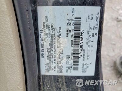 Zdjęcie 12 z 12 samochodu: 2007 MERCURY MILAN PREMIER VIN:3MEHM08177R667953 - miniatura