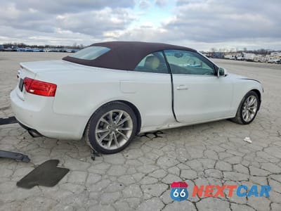 Trzecie zdjęcie samochodu z tyłu: 2014 AUDI A5 PREMIUM PLUS VIN:WAULFAFH4EN008107 - miniatura