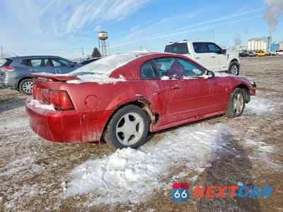 Trzecie zdjęcie samochodu z tyłu: 2002 FORD MUSTANG VIN:1FAFP40442F188933 - miniatura