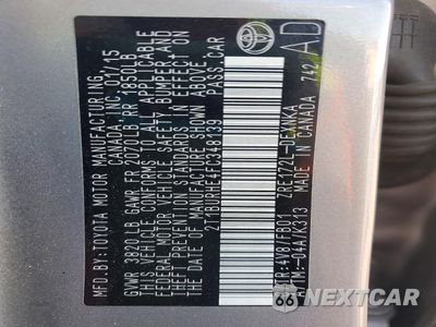 Zdjęcie 12 z 13 samochodu: 2015 TOYOTA COROLLA L VIN:2T1BURHE4FC348139 - miniatura