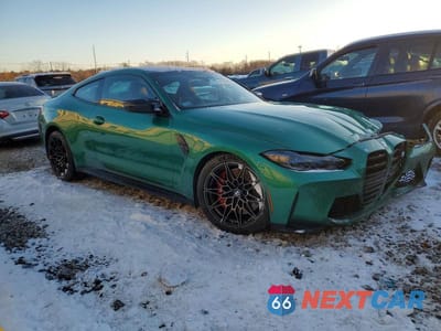 Czwarte zdjęcie samochodu z boku: 2024 BMW M4 COMPETITION VIN:WBS43AZ08RCP59257 - miniatura
