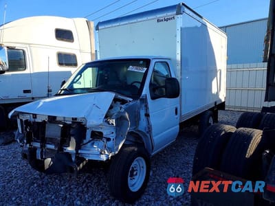 2023 FORD ECONOLINE E-350 BOX TRUCK *** PRIOR FLEET *** 1FDWE3FK4PDD25724 - główne zdjęcie licytacji z USA - miniatura