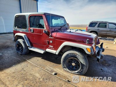 Czwarte zdjęcie samochodu z boku: 2003 JEEP WRANGLER / TJ SPORT VIN:1J4FA49S63P335286 - miniatura
