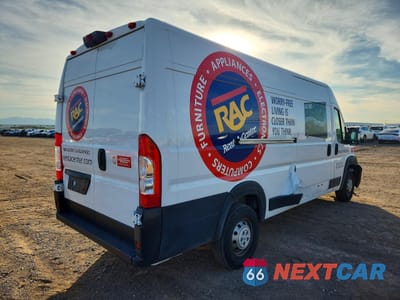 Czwarte zdjęcie samochodu z boku: 2023 RAM PROMASTER UTILITY / SERVICE VAN VIN:3C6MRVJG2PE512884 - miniatura