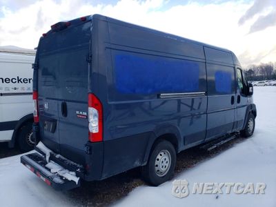 Trzecie zdjęcie samochodu z tyłu: 2020 RAM PROMASTER 3500 DELIVERY VAN VIN:3C6URVJG5LE140001 - miniatura