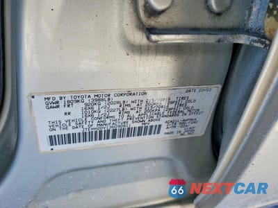 Zdjęcie 13 z 13 samochodu: 2003 TOYOTA RAV4 VIN:JTEHH20V136090811 - miniatura