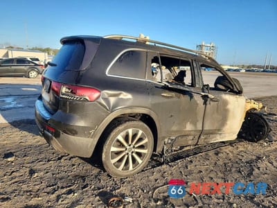 Trzecie zdjęcie samochodu z tyłu: 2022 MERCEDES-BENZ GLB 250 VIN:W1N4M4GB4NW174316 - miniatura