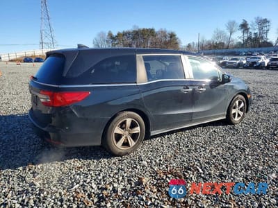 Trzecie zdjęcie samochodu z tyłu: 2019 HONDA ODYSSEY EXL VIN:5FNRL6H79KB097805 - miniatura