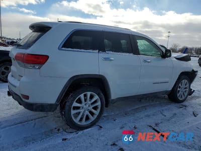 Trzecie zdjęcie samochodu z tyłu: 2017 JEEP GRAND CHEROKEE LIMITED VIN:1C4RJFBG5HC802863 - miniatura