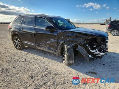 Czwarte zdjęcie samochodu z boku: 2021 VOLKSWAGEN ATLAS SEL PREMIUM VIN:1V2TR2CA7MC521738 - miniatura