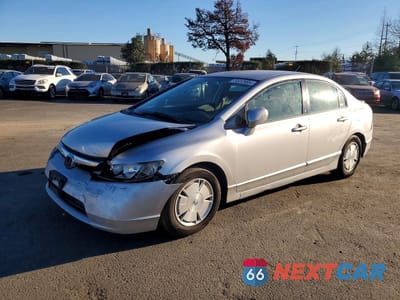 2007 HONDA CIVIC HYBRID JHMFA36287S001105 - główne zdjęcie licytacji z USA - miniatura